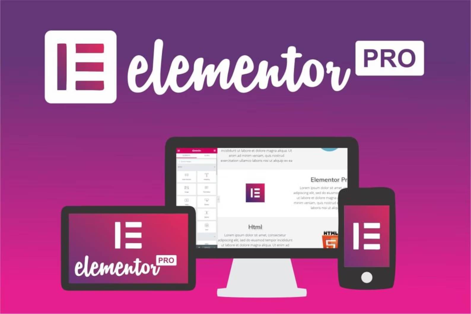 Elementor Pro GPL Plugin + Template Kit | WordPress Page Builder - Image 2